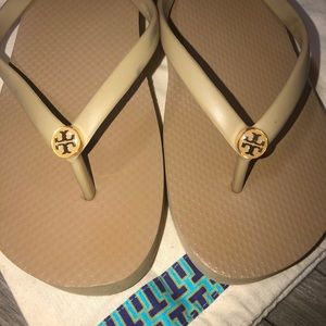 Tory Burch Wedge Flip Flops